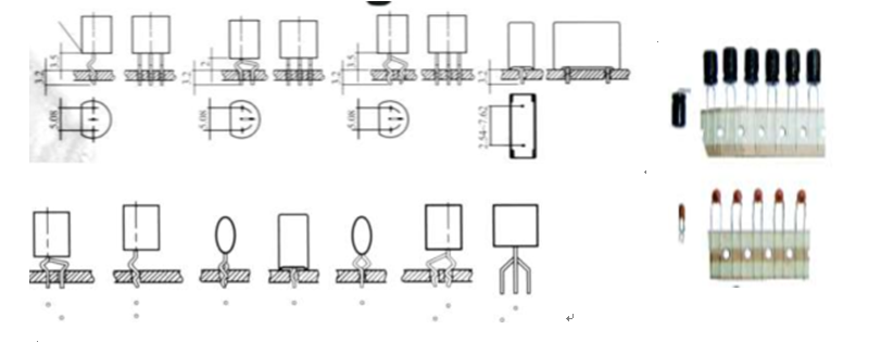 自動(dòng)編帶元件成型機(jī)成型尺寸